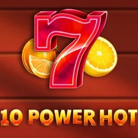 10 Power Hot slot logo by Amusnet Interactive at LalaBet Casino