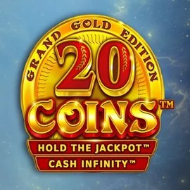 20 Coins Grand Gold Edition by Wazdan, showcased at lala-casino.net – game logo