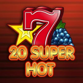 20 Super Hot logo by Amusnet Interactive at LalaBet Casino