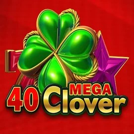 40 Mega Clover game by Amusnet Interactive – logo hosted on LalaBet Casino