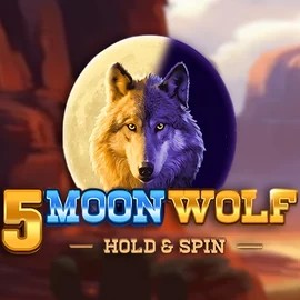 5 Moon Wolf logo – Slots by Apparat Gaming at LalaBet Casino