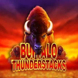 Buffalo Thunderstacks online game logo by Amatic Industries on lala-casino.net