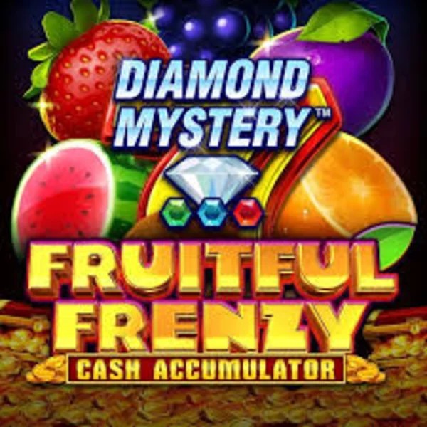 Diamond Mystery Fruitful Frenzy Cash Accumulator by Greentube, showcased at lala-casino.net – game logo