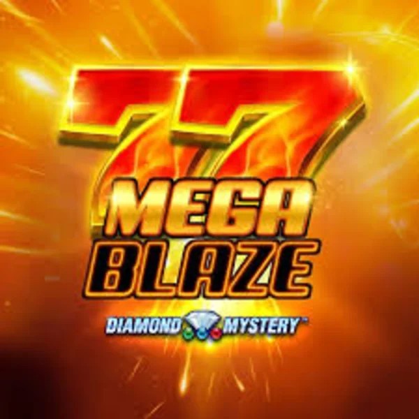 Diamond Mystery Mega Blaze logo by Greentube LalaBet Casino