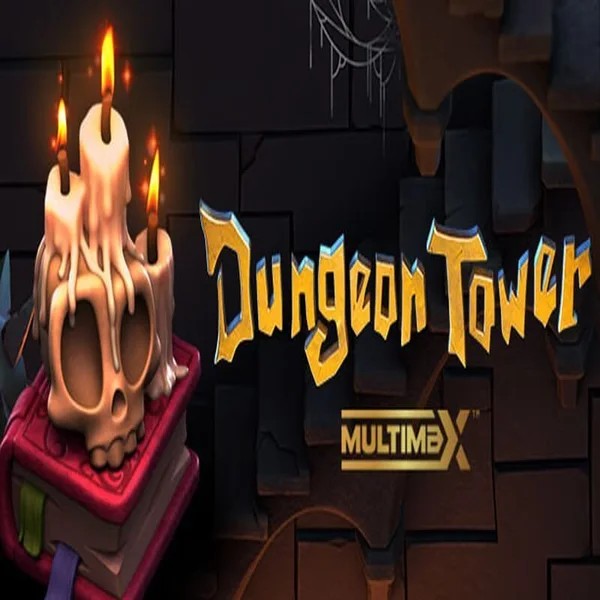 Dungeon Tower logo by Peter &amp; Sons at LalaBet Casino