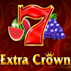 Extra Crown slot logo by Amusnet Interactive at LalaBet Casino
