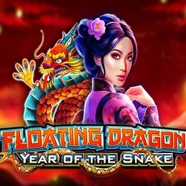 Floating Dragon Year of the Snake online game logo by Pragmatic Play on lala-casino.net