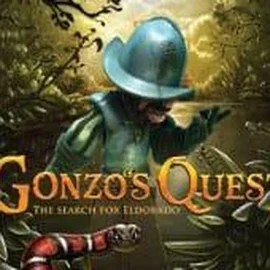Gonzo's Quest logo by NetEnt at LalaBet Casino