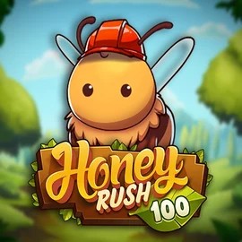 Honey Rush 100 slot logo by Play’n GO at LalaBet Casino