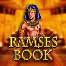 Ramses Book logo by Gamomat at LalaBet Casino