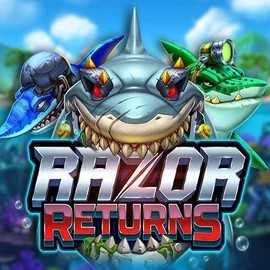 Razor Returns logo by Push Gaming LalaBet Casino