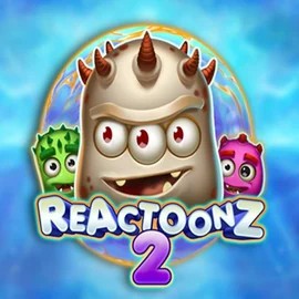 Slots logo of Reactoonz 2 from Play’n GO at LalaBet Casino