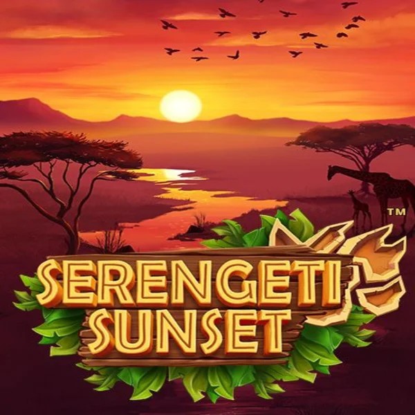 Serengeti Sunset by Skywind Group, showcased at lala-casino.net – game logo