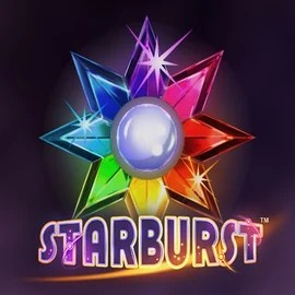 Starburst game by NetEnt – logo hosted on LalaBet Casino