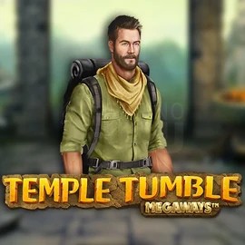 Temple Tumble Megaways game by Relax Gaming – logo hosted on LalaBet Casino
