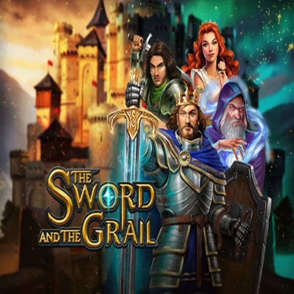 The Sword and the Grail logo by Play’n GO LalaBet Casino